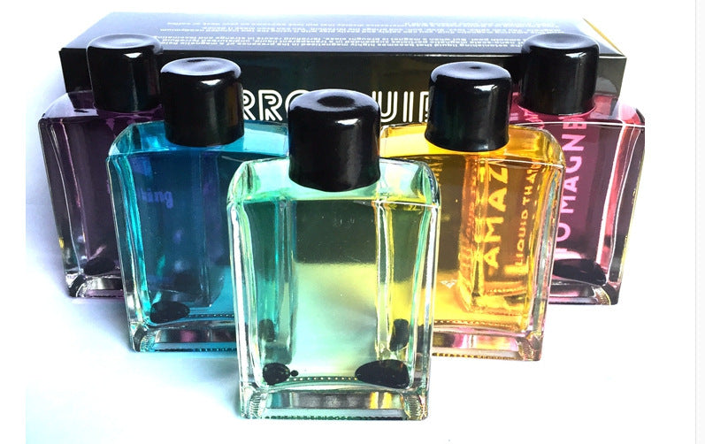 Jouet de bureau magnétique créatif en ferrofluide : flacon de liquide magnétique anti-stress, puzzle éducatif pour enfants et adultes. Cadeau idéal.