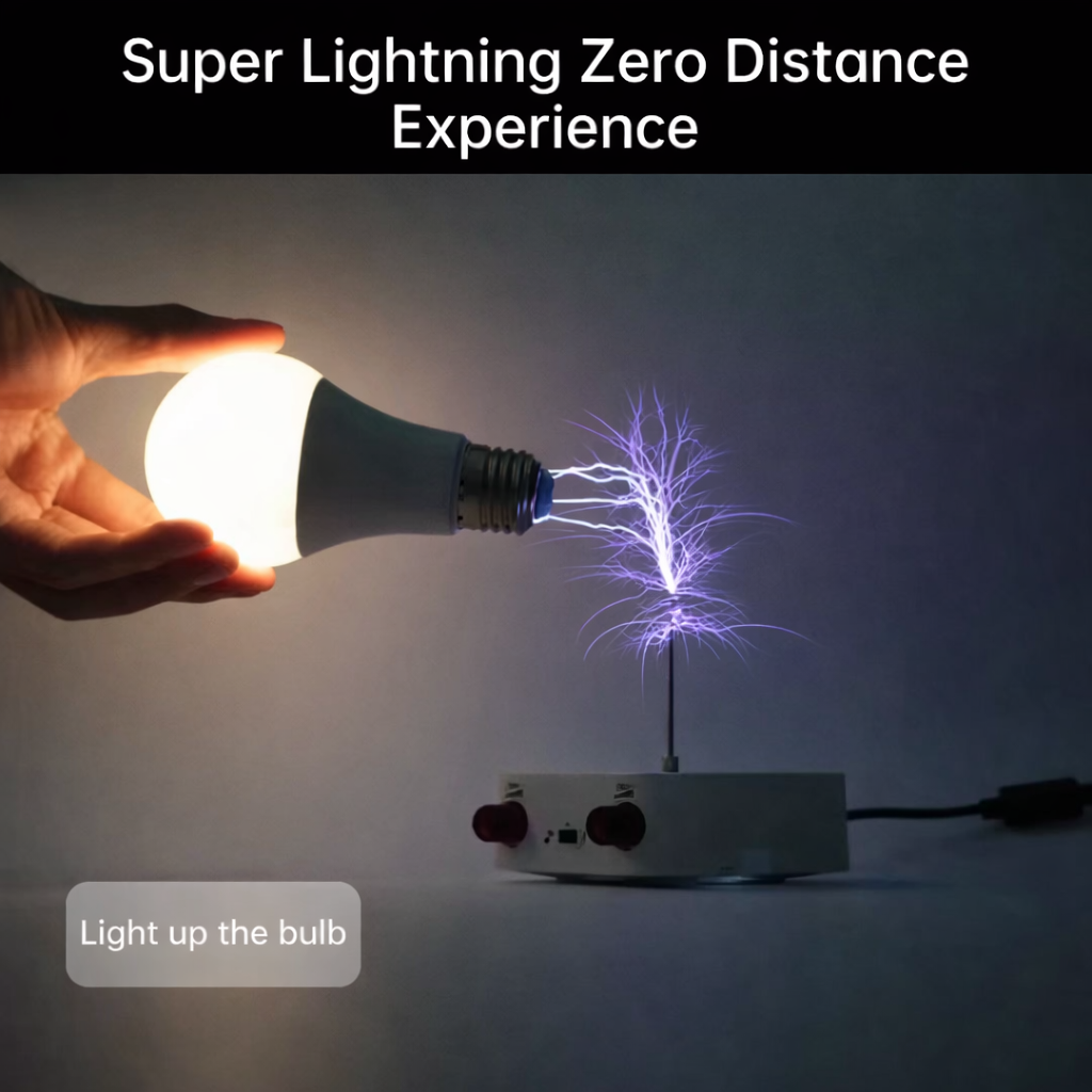 Bobine Tesla tactile et musicale